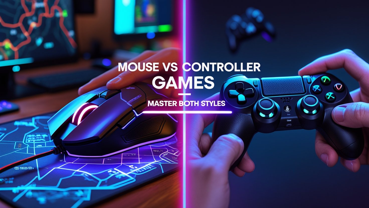 Mouse vs Controller Games | Master Both Styles